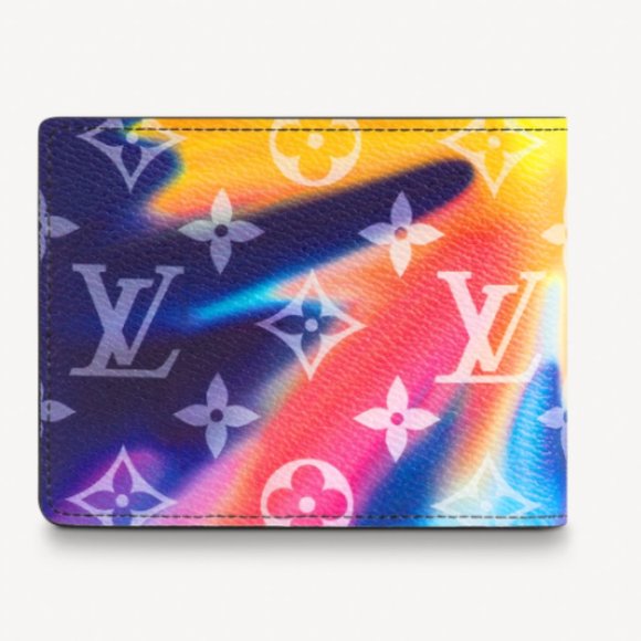 Louis Vuitton Multiple Wallet Sunset / Psychedelic *NEW* - Picture 4 of 9